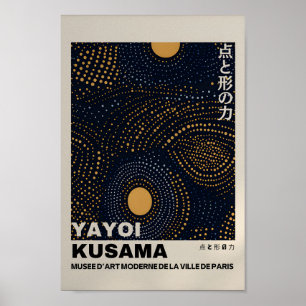 Yayoi Kusama Inspiré Art Abstrait Impression