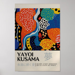 Yayoi Kusama Inspiré Art Abstrait Impression