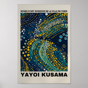 Yayoi Kusama Inspiré Art Abstrait Impression
