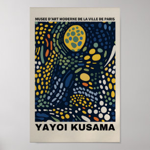 Yayoi Kusama Inspiré Art Abstrait Impression