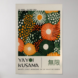 Yayoi Kusama Inspiré Art Abstrait Impression