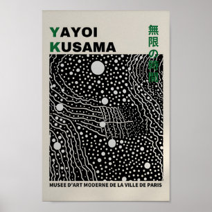 Yayoi Kusama Inspiré Art Abstrait Impression
