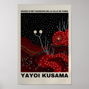 Yayoi Kusama Inspiré Art Abstrait Impression