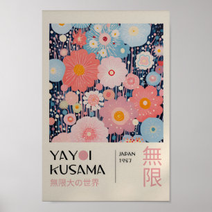 Yayoi Kusama Inspiré Art Abstrait Impression