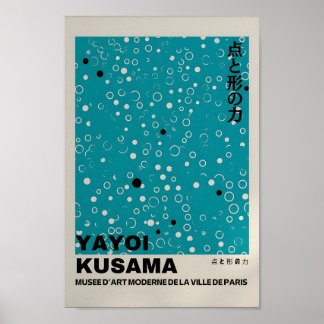 Yayoi Kusama Inspiré Art Abstrait Impression