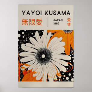 Yayoi Kusama Inspiré Art Abstrait Impression