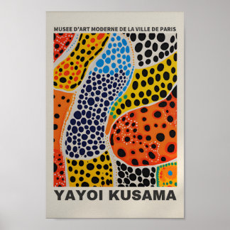 Yayoi Kusama Inspiriert Abstrakte Kunst Poster