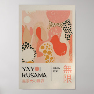 Yayoi Kusama Inspiriert Abstrakte Kunst Poster