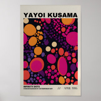 Yayoi Kusama Inspiriert Abstrakte Kunst Poster