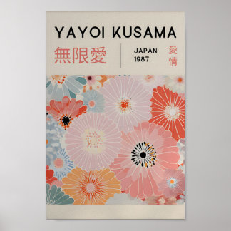Yayoi Kusama Inspiriert Abstrakte Kunst Poster