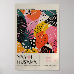 Yayoi Kusama Inspiriert Abstrakte Kunst Poster