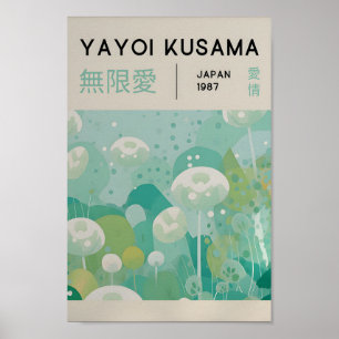 Yayoi Kusama Inspiriert Abstrakte Kunst Poster