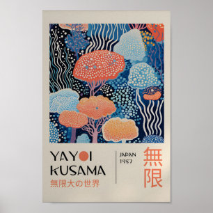 Yayoi Kusama Inspiriert Abstrakte Kunst Poster