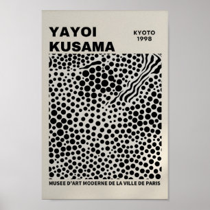 Yayoi Kusama Inspiriert Abstrakte Kunst Poster