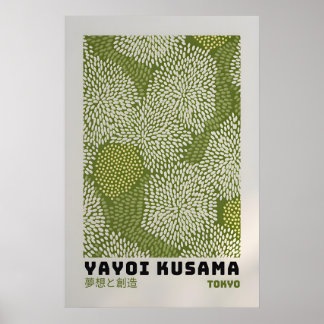 Yayoi Kusama Poster - Abstrakter Yayoi Kusama Druc