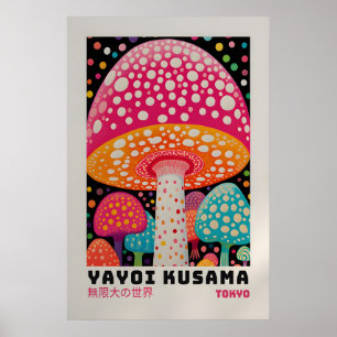 Yayoi Kusama Poster - Abstrakter Yayoi Kusama Druc