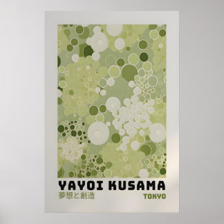 Yayoi Kusama Poster - Abstrakter Yayoi Kusama Druc