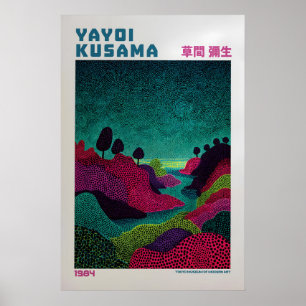 Yayoi Kusama Poster - Landschaft - Yayoi Kusama