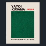 Yayoi Kusama Print, 草, 間, 彌生 Wall Art, Pop Art Pri Poster<br><div class="desc">Yayoi Kusama Print,  草 間生 Wall Art,  Pop Art Print,  Gegenwartskunst,  Kusama Yayoi Art,  Green Dots Print,  Kusama Dots Print,  Trendwall Art</div>