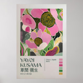 Yayoi Kusama Print, Modern Art Print, Yayoi Kusama Poster
