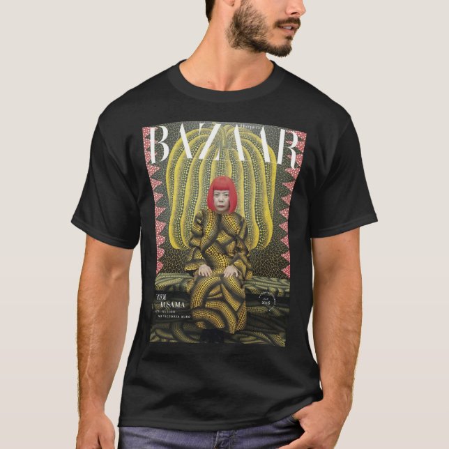Yayoi Kusama - Woman Bazaar Poster T-Shirt (Vorderseite)