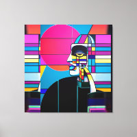 YB1 - Ken Gage New Wave Albumcover-Kunst