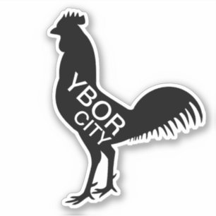 Ybor City Rooster Aufkleber