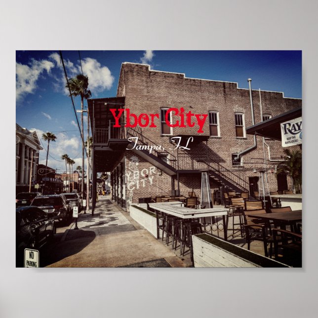 Ybor City, Tampa FLORIDA Poster (Vorne)
