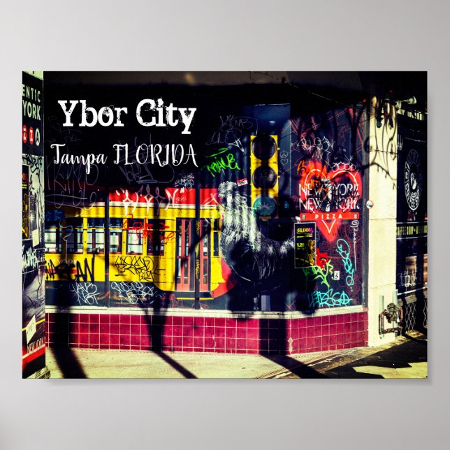 Ybor City, Tampa FLORIDA Poster (Vorne)