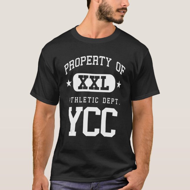 YCC XXL Athletic School Property T-Shirt (Vorderseite)