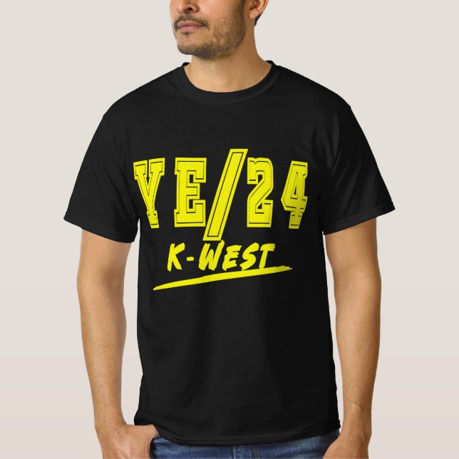YE24 K-WEST : Mode trifft Musik T-Shirt (Vorderseite)