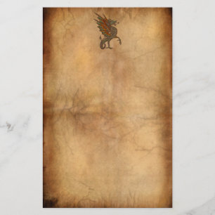 Ye Altes mittelalterliches Drachendesign Briefpapier