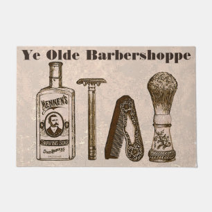 Ye Olde Barbershoppe Fußmatte
