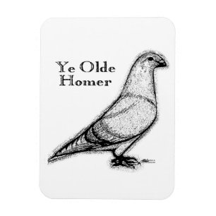 Ye Olde Homer Magnet