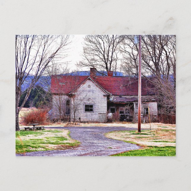 Ye Olde House Postkarte (Vorderseite)
