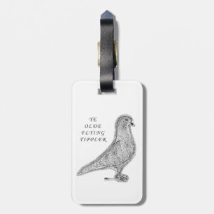 Ye Olde Tippler Pigeon Gepäckanhänger