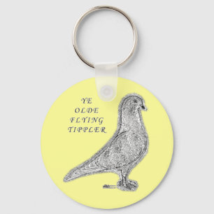 Ye Olde Tippler Pigeon Schlüsselanhänger