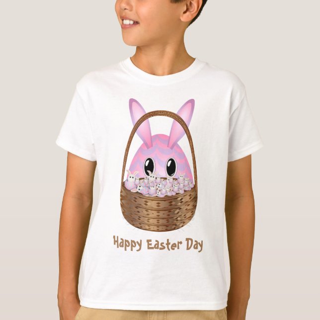 Yeager Oaster Special Welten größter Osterkorb T-Shirt (Vorderseite)