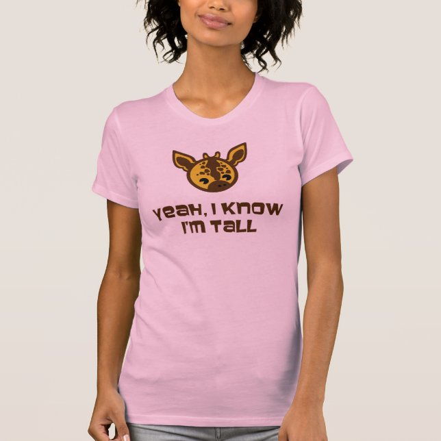 Yeah kenne ich hohes Shirt Im (Vorderseite)