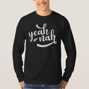 Yeah Nah Kiwi Slang Silver Fern Neuseeland Nz Exp T-Shirt