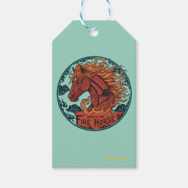 Year of the Fire Horse Geschenkanhänger