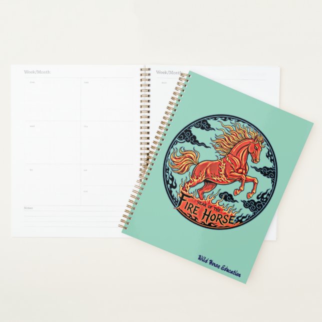 Year of the Fire Horse Planner Planer (Anzeige)