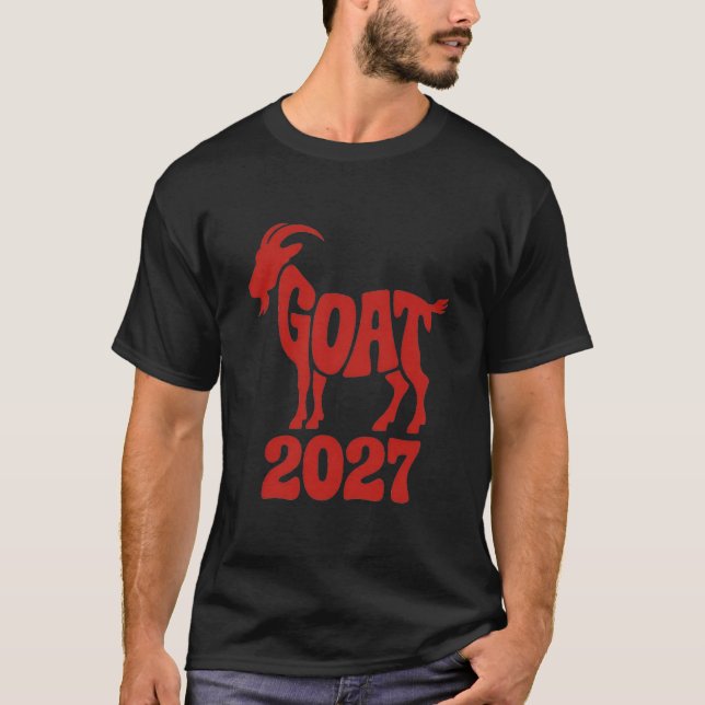 Year of the Goat 2027 T-Shirt (Vorderseite)