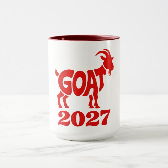 Year of the Goat 2027 Tasse (Zentrum)
