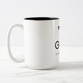 Year of the Goat 2027 with Characteristics Zweifarbige Tasse