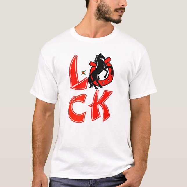 Year of The Horse - 2026, Chinese Zodiac T-Shirt (Vorderseite)