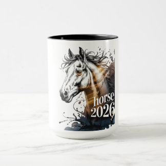 Year of the Horse 2026 Tasse