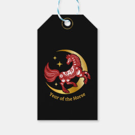 Year of the Horse Lunar  Geschenkanhänger