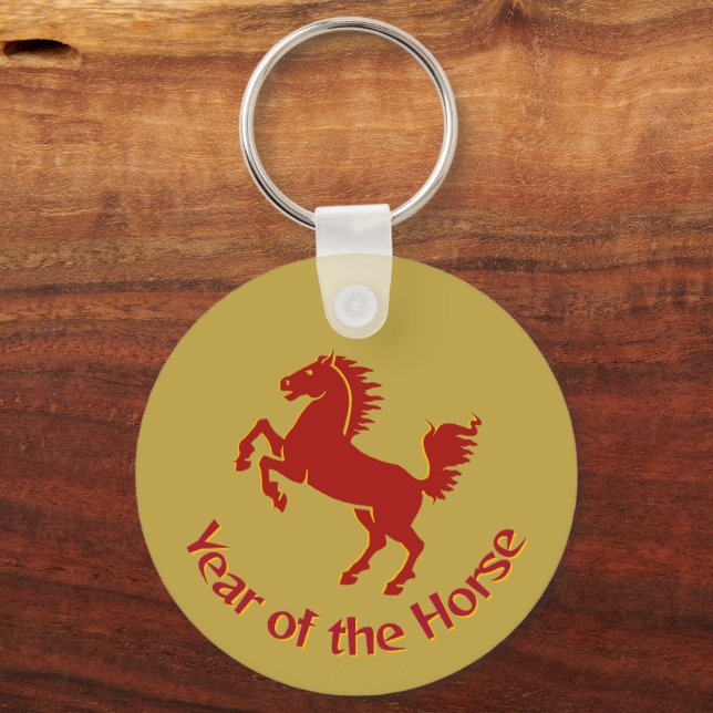 Year of the Horse Schlüsselanhänger (Vorderseite)