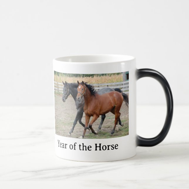 Year of the Horse  Verwandlungstasse (Rechts)